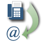 Fax converted to email logo