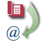 Voice mail converted to email logo