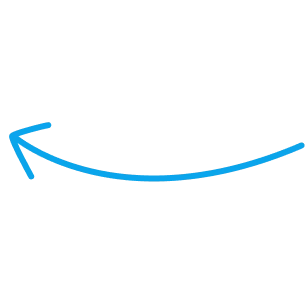 Arrow pointing to hero