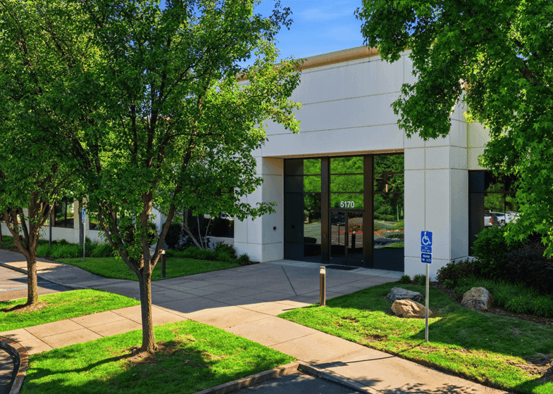 Exterior of building that houses Opus Virtual Offices located in El Dorado Hills, California