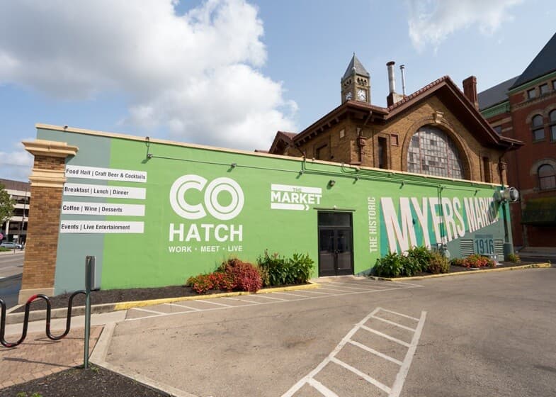 Exterior of building that houses Opus Virtual Offices located in Springfield, Ohio