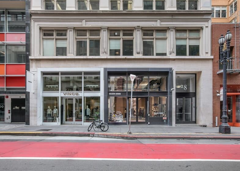 Exterior of building that houses Opus Virtual Offices located in San Francisco, California