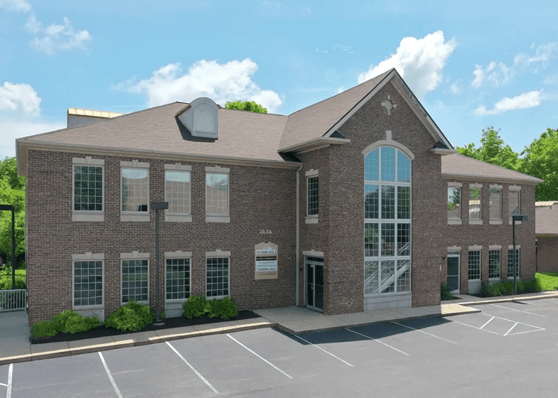 Exterior of building that houses Opus Virtual Offices located in Wildwood, Missouri