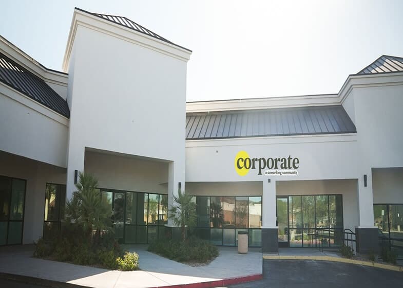 Exterior of building that houses Opus Virtual Offices located in Henderson, Nevada