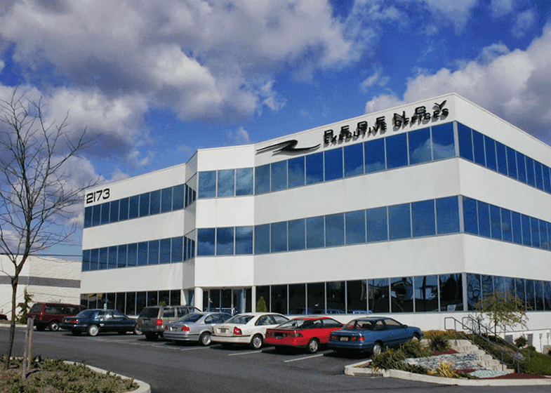 Exterior of building that houses Opus Virtual Offices located in Lancaster, Pennsylvania