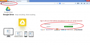 Google Drive phishing scam recovery
