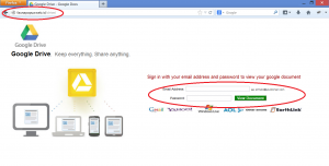 Google Drive phishing scam highlighted