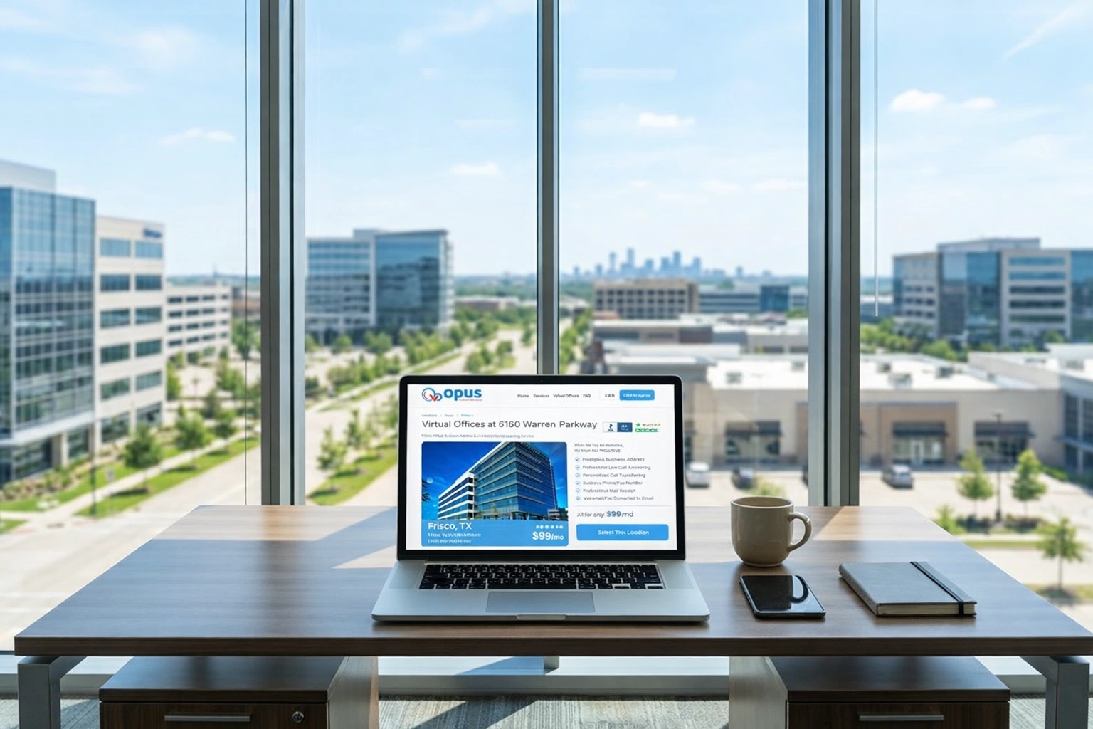 Best Virtual Office in Frisco (2026 Guide) - Opus Virtual Offices