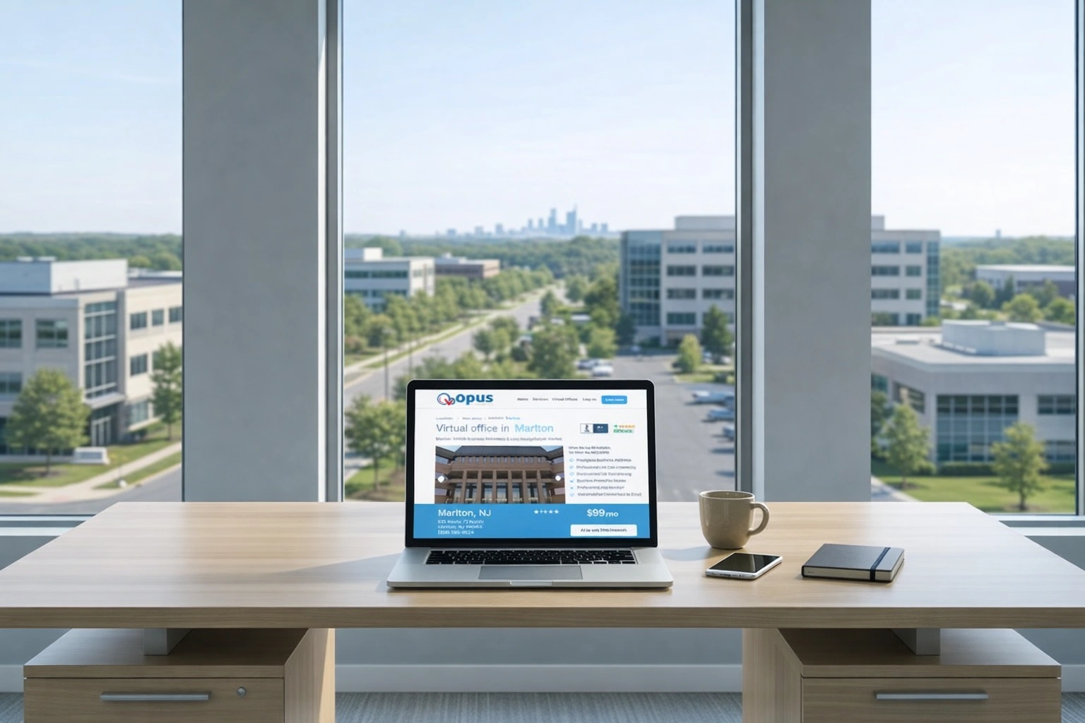 Best Virtual Office in Marlton (2026 Guide) - Opus Virtual Offices