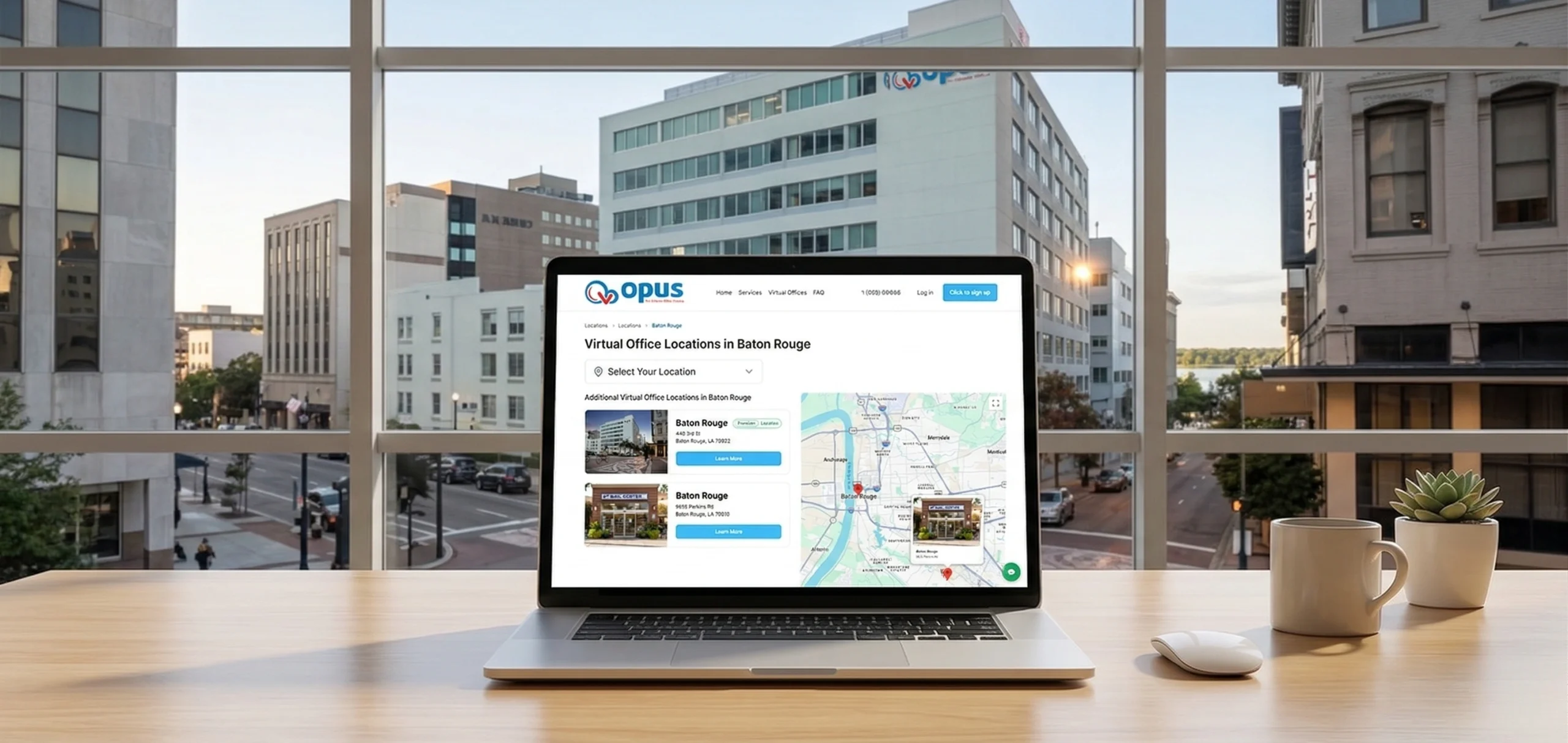 Best Virtual Office in Baton Rouge (2026 Guide) - Opus Virtual Offices