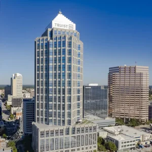Exterior view of the virtual office building at 401 E Jackson St, Tampa, FL.